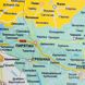 Административная карта Украины 150х100 на планках, 2023 года 1041918 фото 2