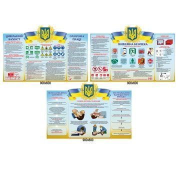 Комплект стендов по охране труда на производство 200168 фото с примером дизайна