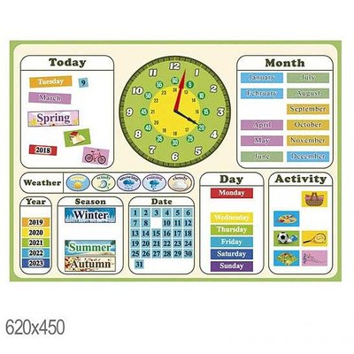 Магнітний календар (мова англійська) 49001 фото