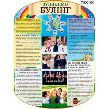 Стенд Буллинг 1041881 фото с примером дизайна