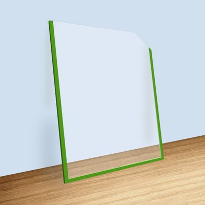 Кишеня пластикова А4 формату вертикальна зелена 1011114 фото