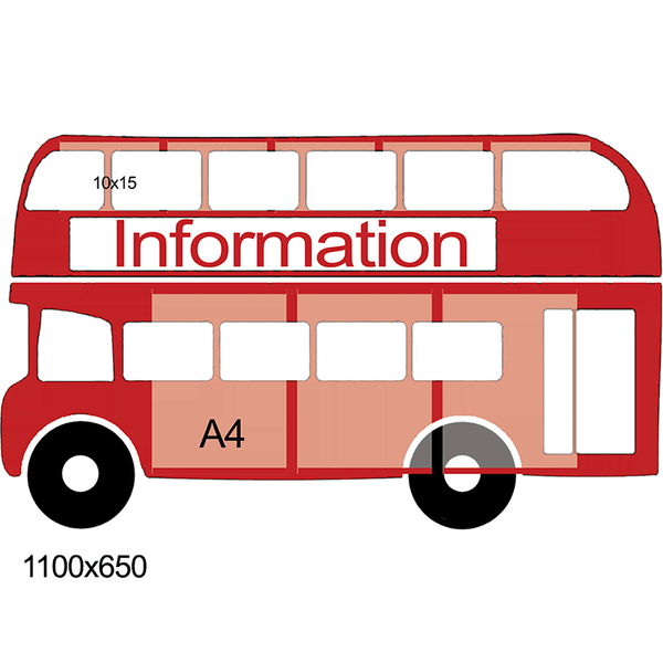 Стенд "Information" автобус 43498 фото