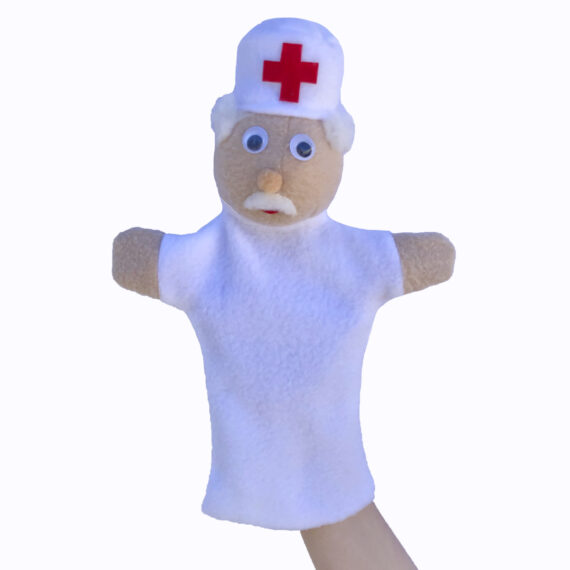 Лялька-рукавичка "Лікар" фото 62433